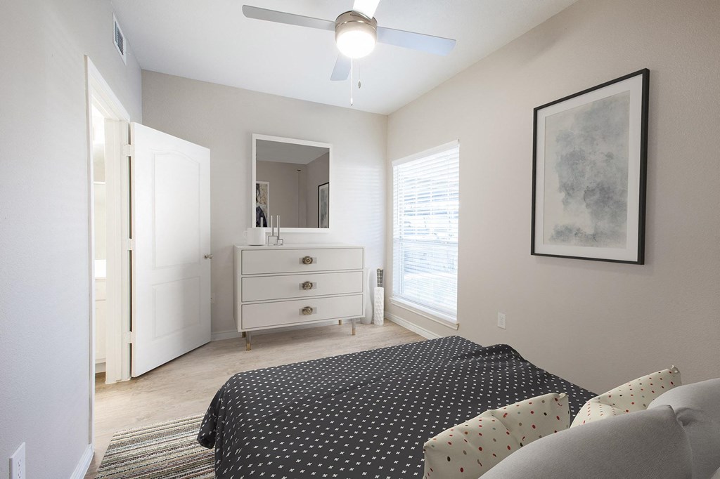 Bedroom at Links at Forest Creek in Round Rock Texas near Austin