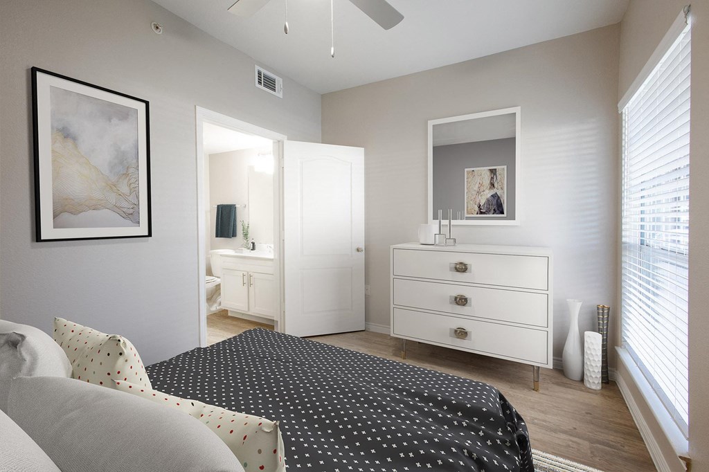 Bedroom at Links at Forest Creek in Round Rock Texas near Austin