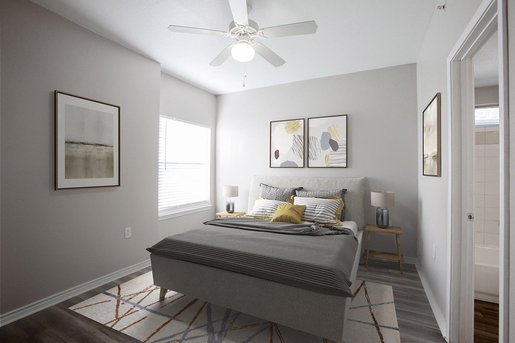 Bedroom at Links at Forest Creek in Round Rock Texas near Austin