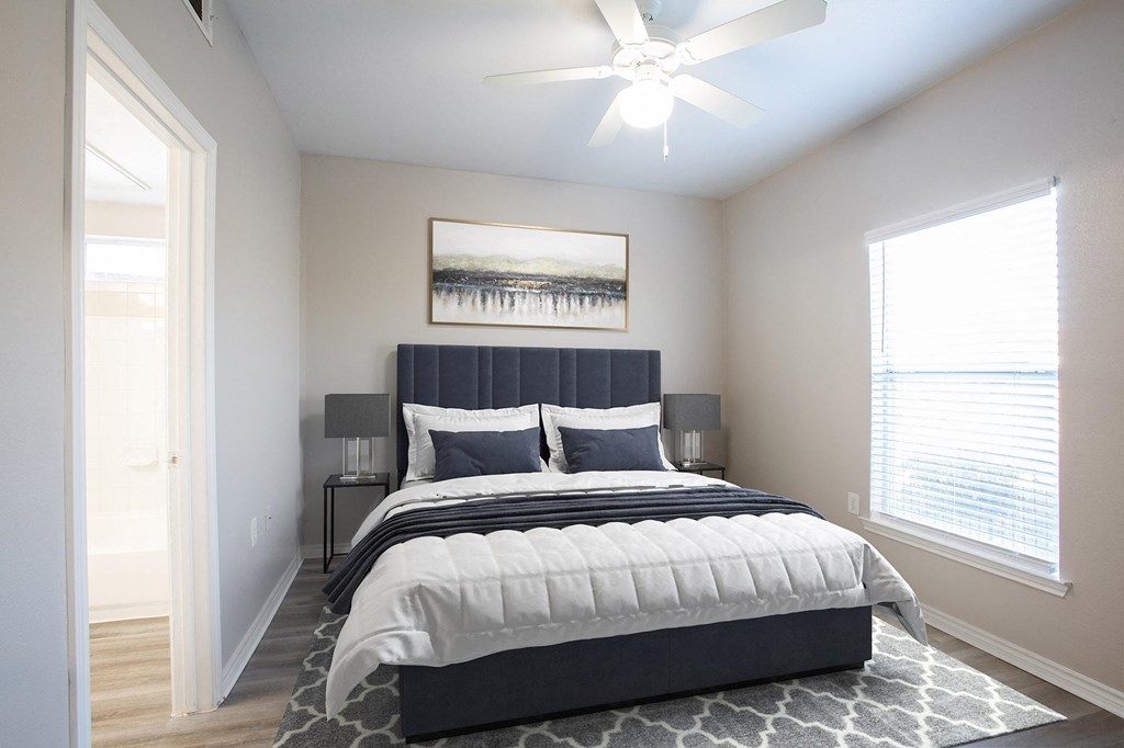 Bedroom at Links at Forest Creek in Round Rock Texas near Austin