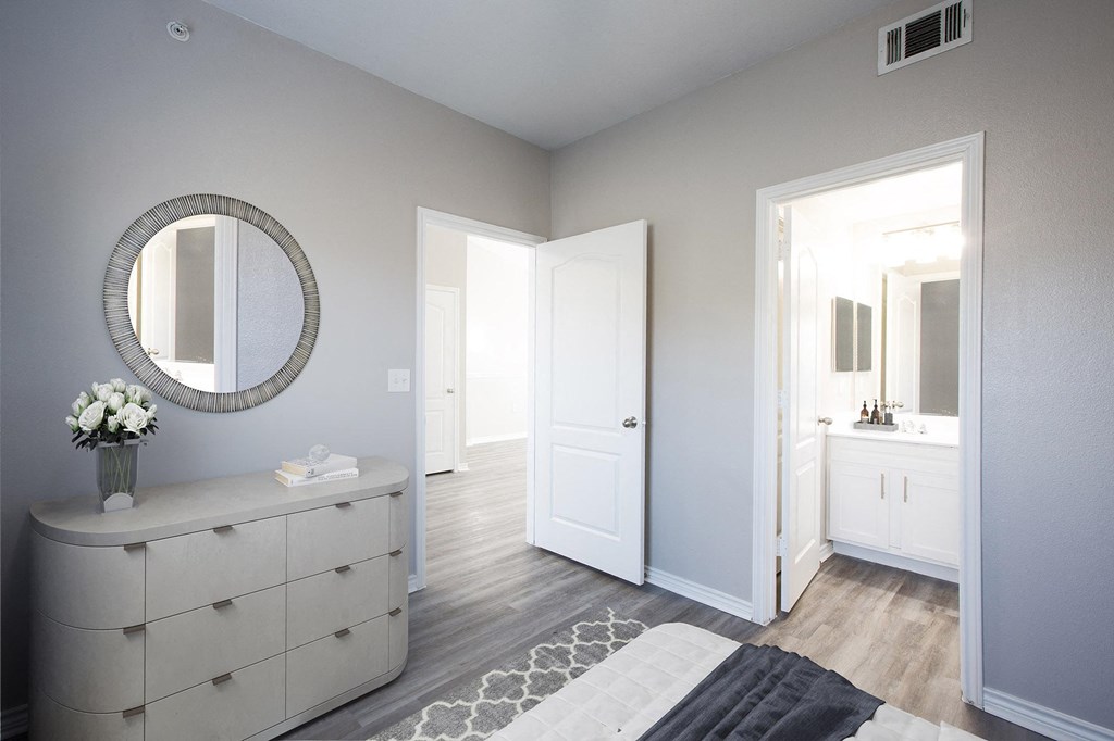 Bedroom at Links at Forest Creek in Round Rock Texas near Austin