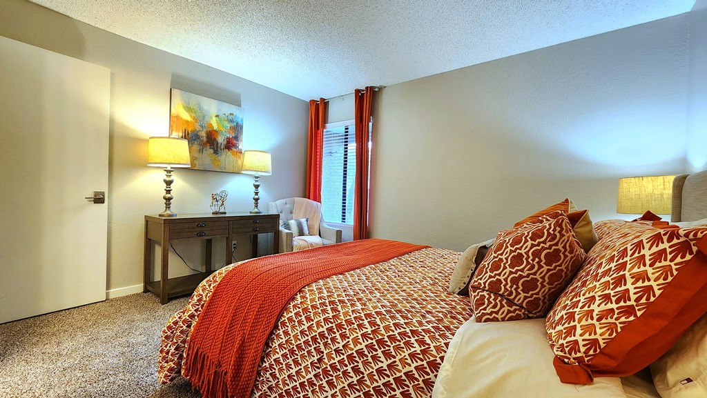 Bedroom at Ovation at Tempe Apartments in Tempe Arizona