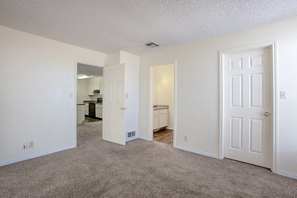 Bedroom at Park Place Apartments in Las Cruces