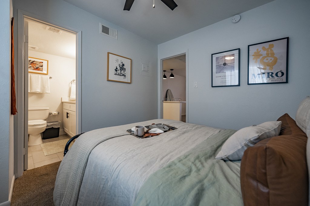 Bedroom at Polanco Apartments