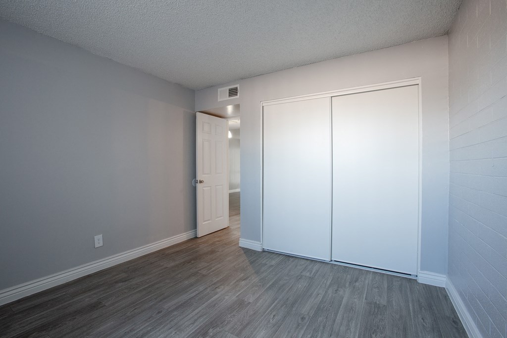 Bedroom in Two Bedroom Unit at Radius