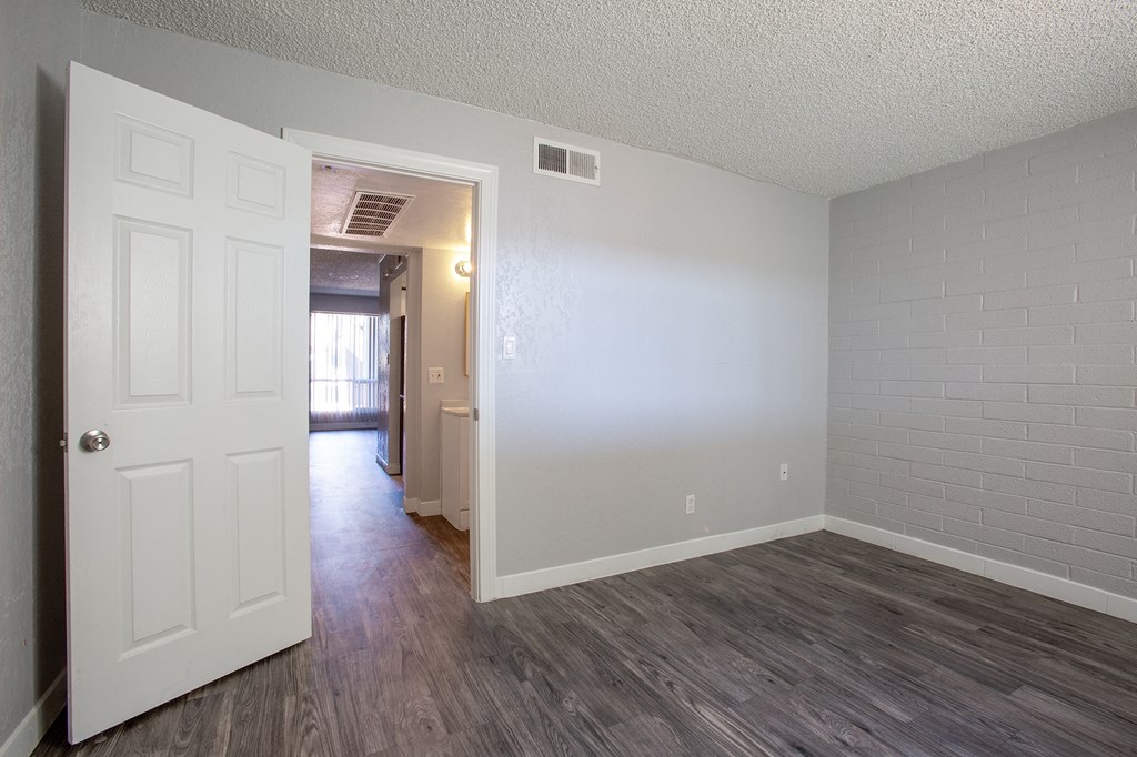 Bedroom in One Bedroom Unit at Radius