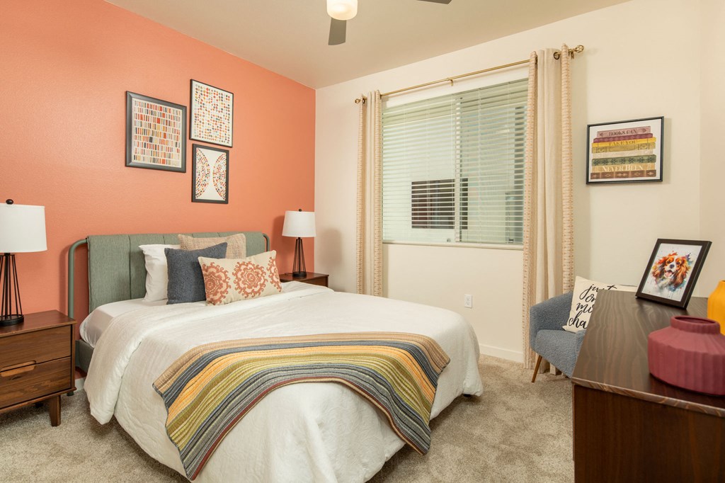 Bedroom at Streamliner 67th in Phoenix Arizona