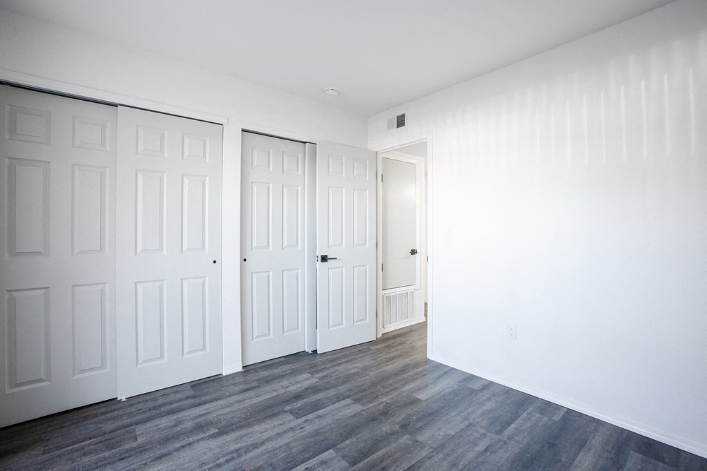 Bedroom at The Grove at Tramway Apartments in Albuquerque New Mexico