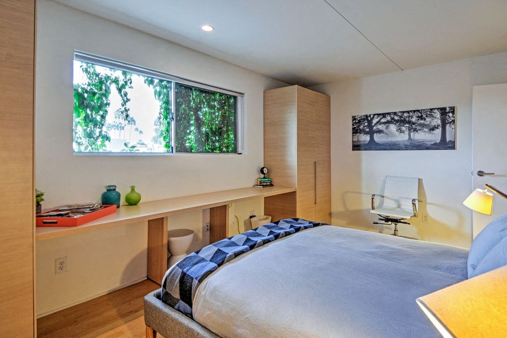 Bedroom at The Regency Apartments in Tempe Arizona July 2020