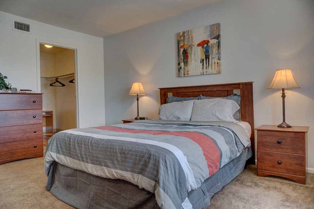 Bedroom at The View At Catalina Apartments in Tucson, AZ