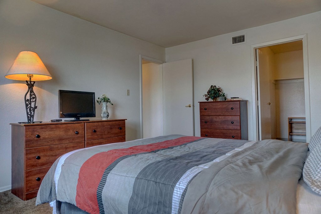 Bedroom at The View At Catalina Apartments in Tucson, AZ