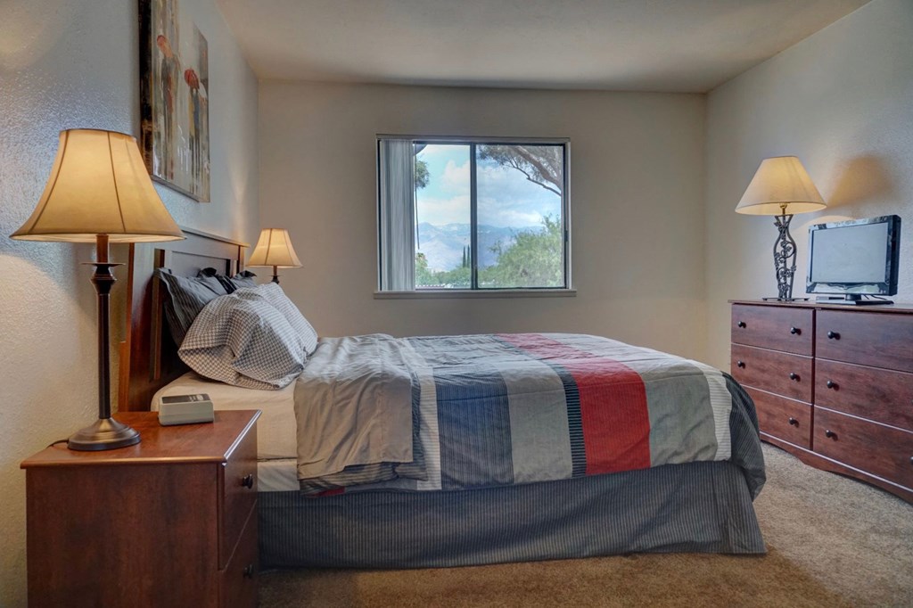 Bedroom at The View At Catalina Apartments in Tucson, AZ