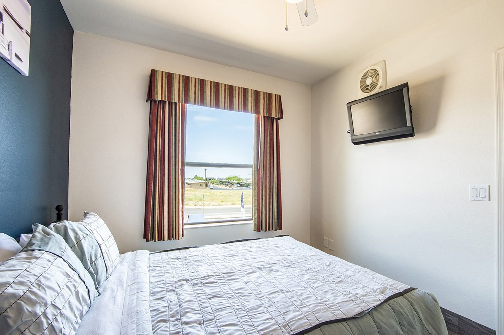 Bedroom at The Vistas Apartments