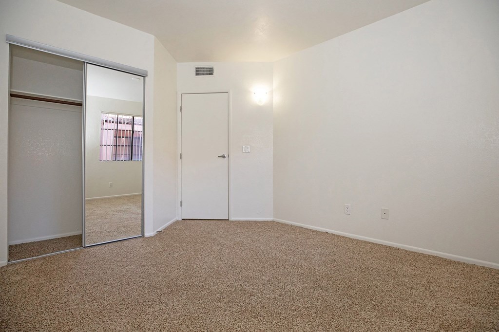 Bedroom at Winterhaven Terrace Apartments in Tucson Arizona