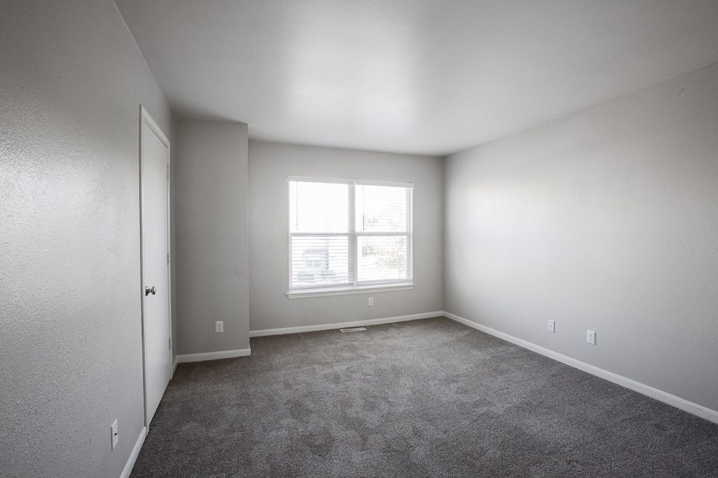 Bedroom with View at The Bluffs at Tierra Contenta Apartments in Santa Fe New Mexico