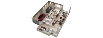 Bella Encanta 2x2 Indigo 2A