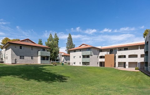Building Exteriors at Villa Toscana Apartments in Phoenix Arizona