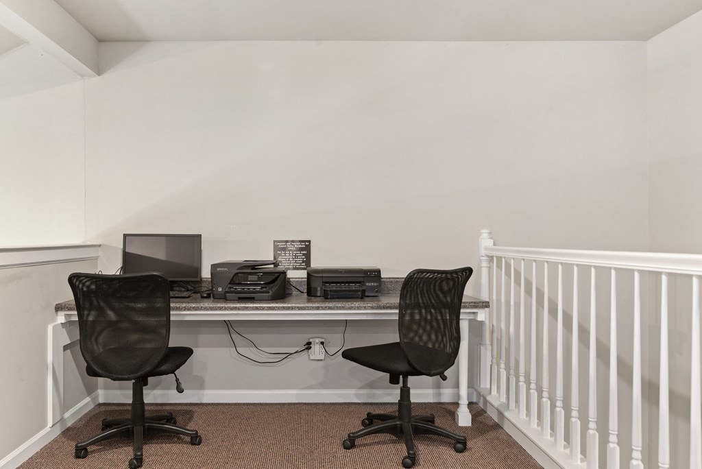 Business Center at Laurel Valley Apartments in Mount Juliet Tennessee March 2021