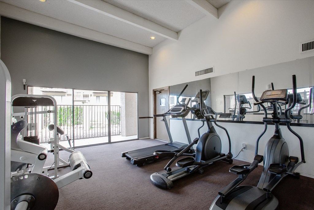 Cardio Equipment at La Lomita Apartments in Tucson Arizona