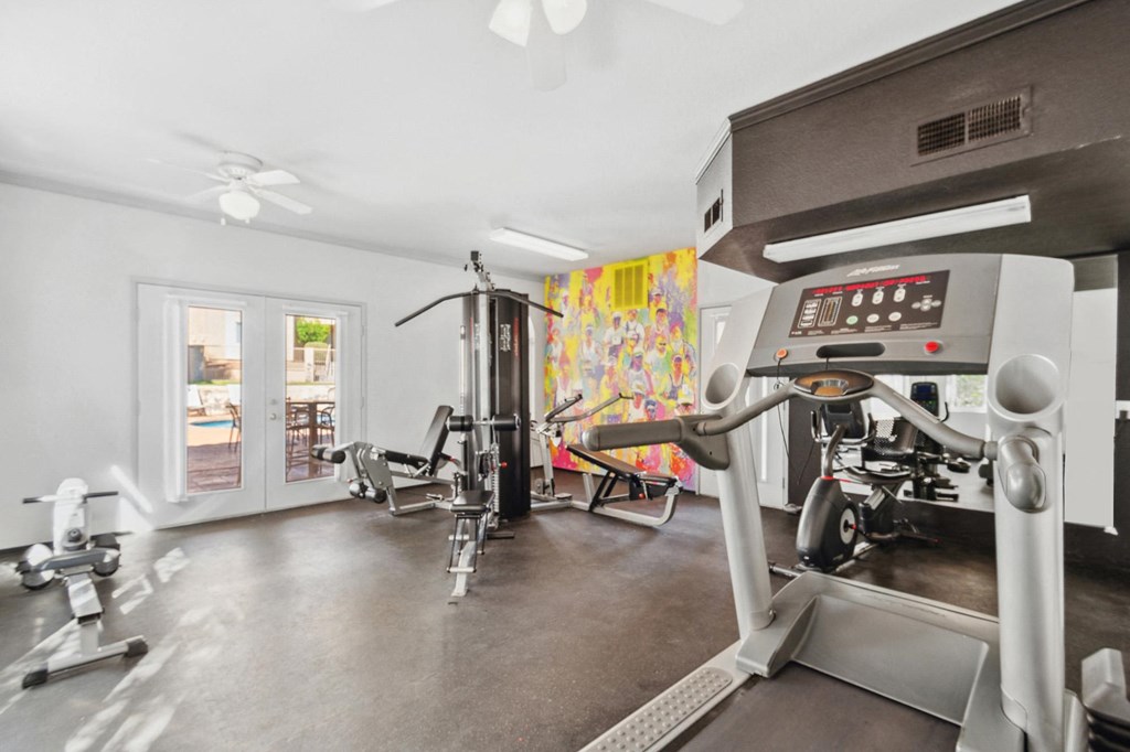 Cardio Equipment at Stone Ridge Apartments in Bullhead City