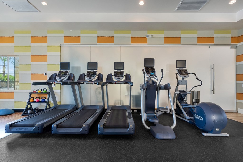 Cardio Machines at Bella Victoria Apartments in Mesa Arizona January 2021