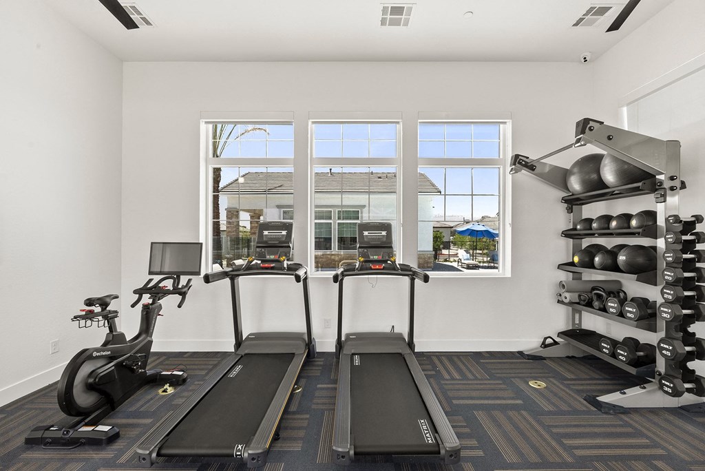 Cardio Machines at Zora Encanto Apartments in Phoenix Arizona
