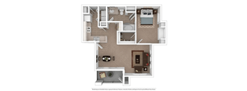 Cherry Hills A4 758 sqft at The Club at Coldwater Springs in Avondale Arizona