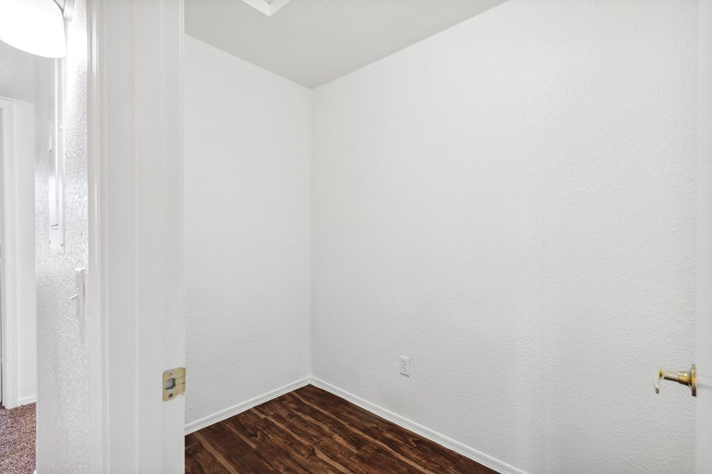 Closet at Bella Vita Apartments in Bullhead City