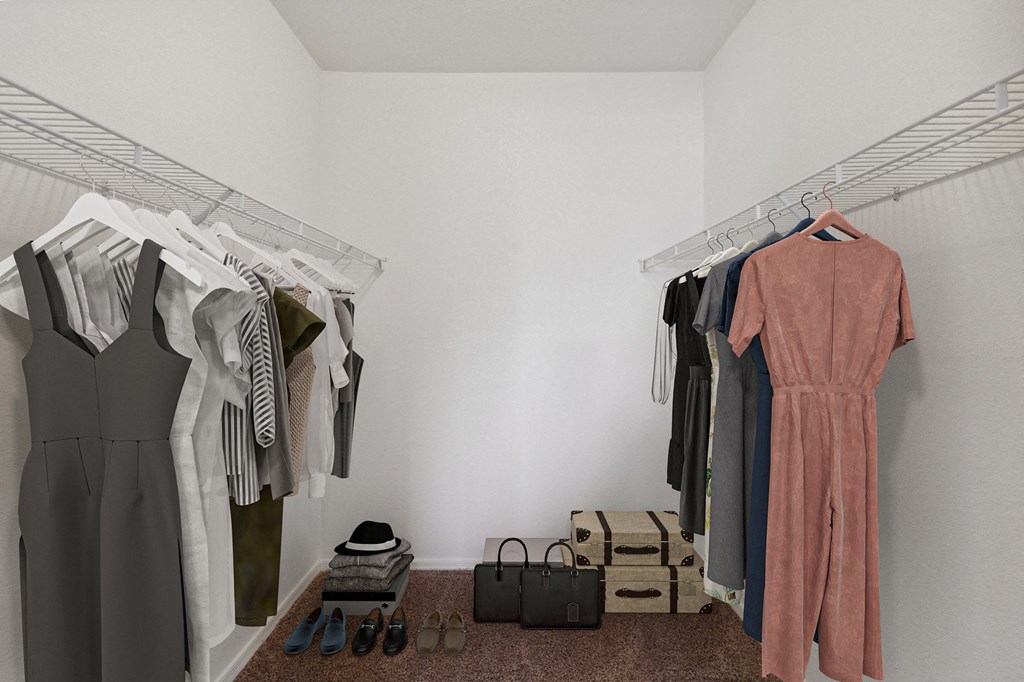 Closet at Somerset Village in Kingman Arizona