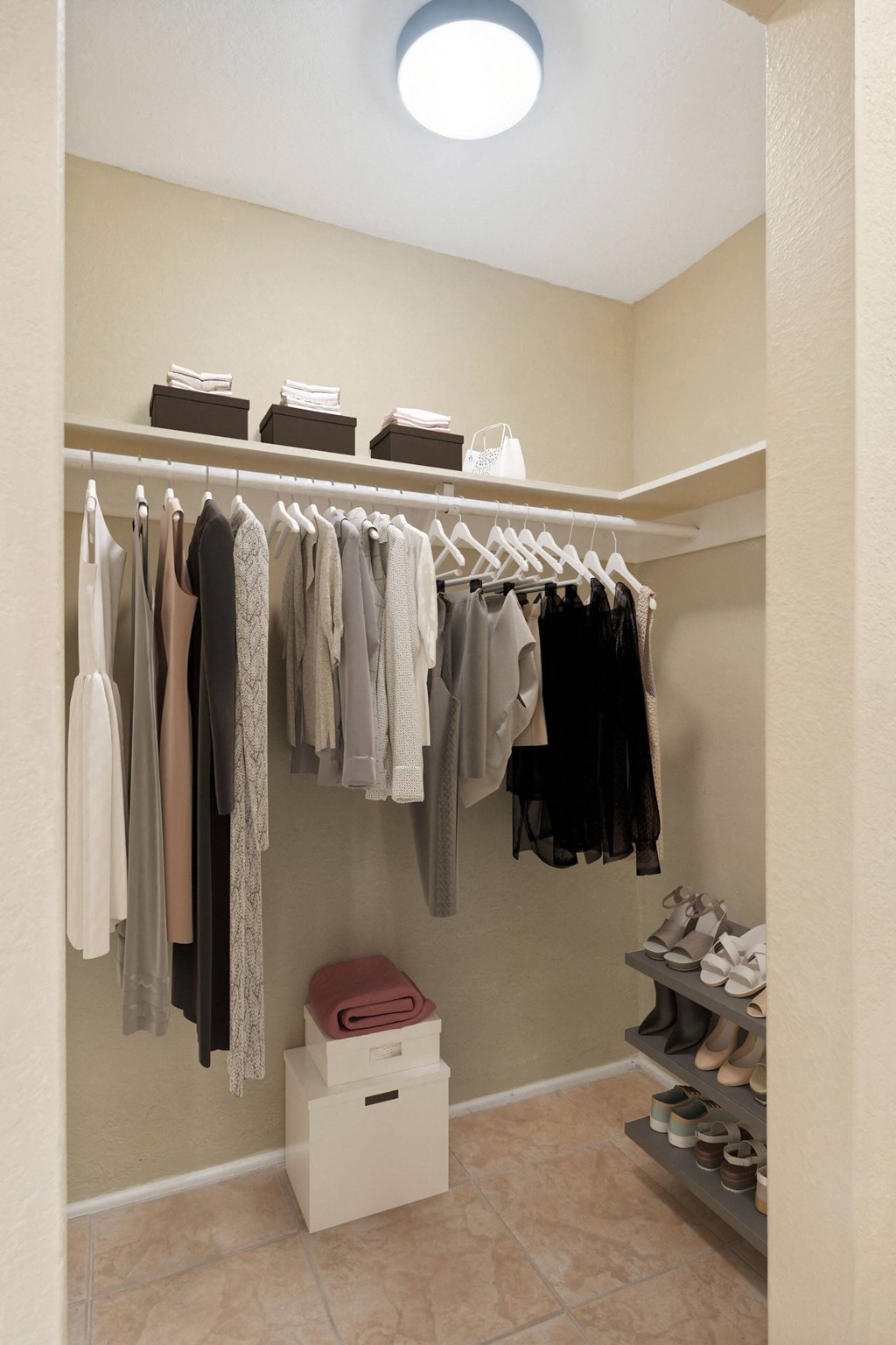 Closet at SunVilla Apartments in Mesa Arizona
