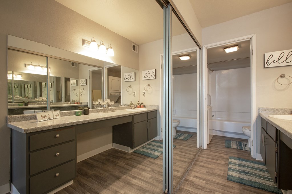 Closet at Villas Del Cielo Aprartments in Albuquerque New Mexico October 2020