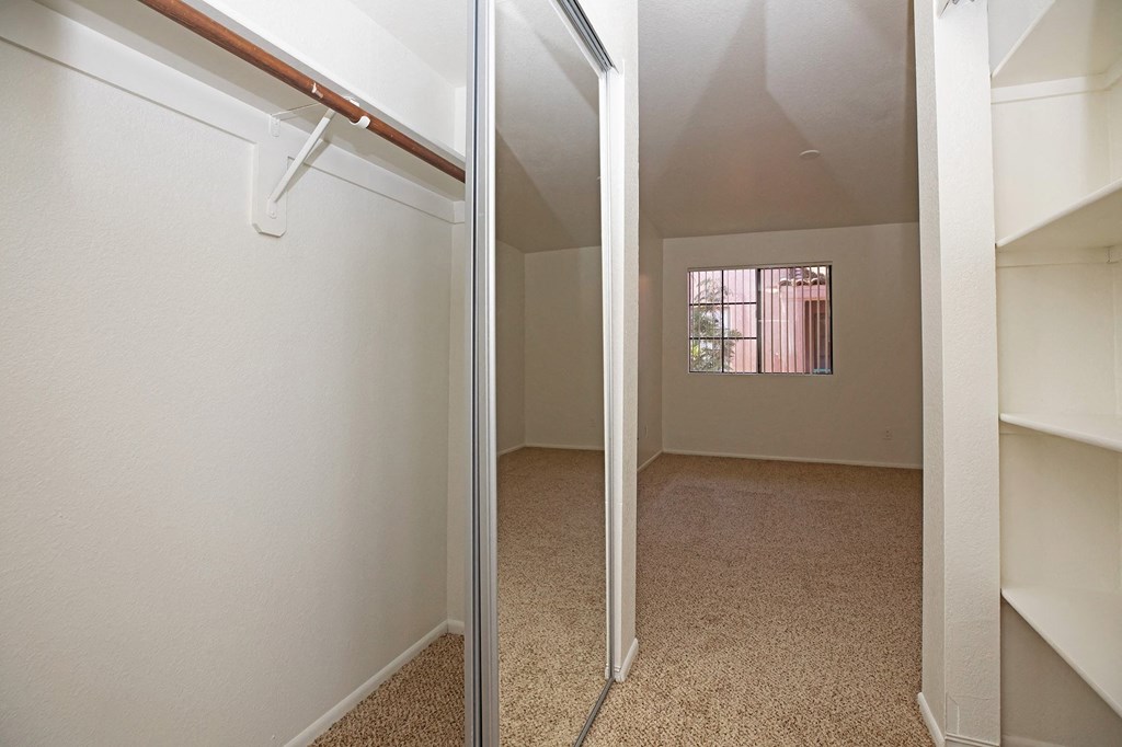 Closet at Winterhaven Terrace Apartments in Tucson Arizona