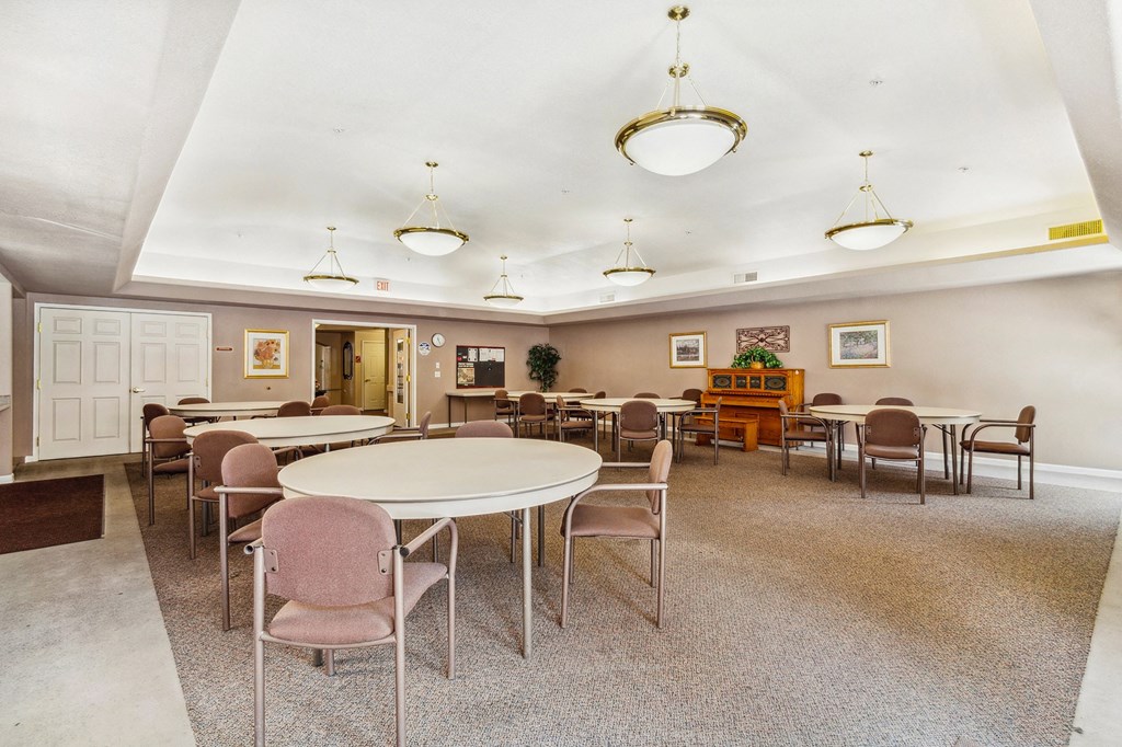 Clubhouse Seating at Somerset Village in Kingman Arizona