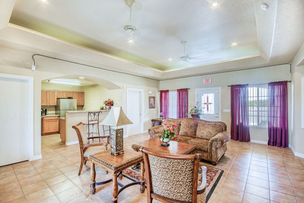 Clubhouse at Four Hills Apartments in Las Cruces