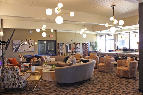 Clubhouse at Los Altos Towers Apartments in Albuquerque NM