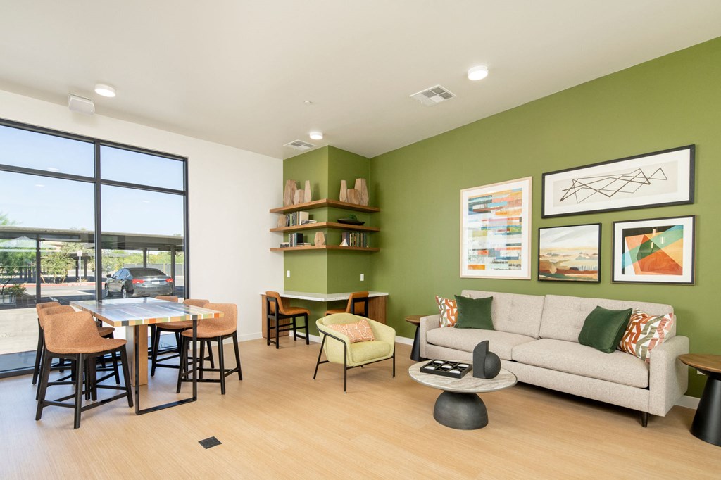 Clubhouse at Streamliner 16th Apartments in Phoenix