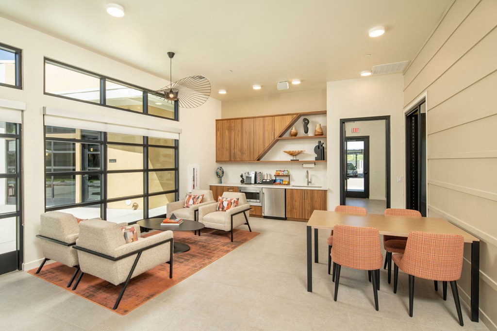 Clubhouse at Streamliner 16th Apartments in Phoenix