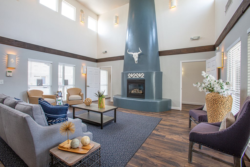 Clubhouse at The Bluffs at Tierra Contenta Apartments