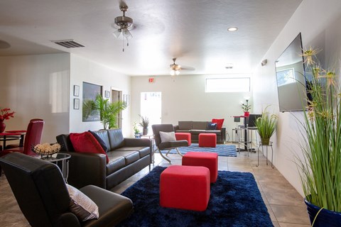 Clubhouse at University Manor Apartments in Tucson Arizona