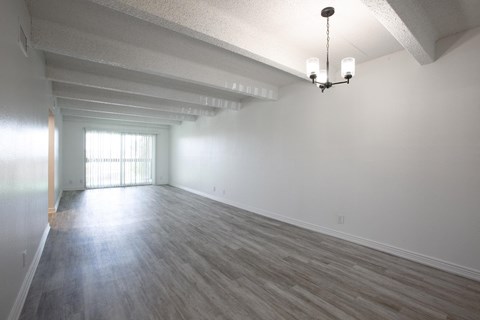 Common Area vinyl flooring at Los Altos Towers Apartments in Albuquerque NM