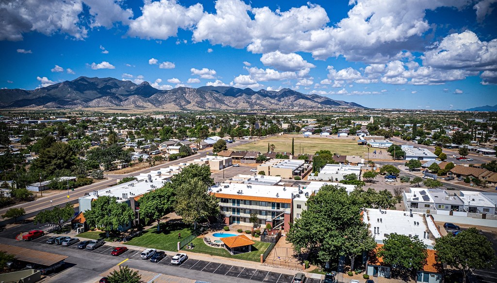 Community Aerial View at Sky Island Apartments in Sierra Vista Arizona