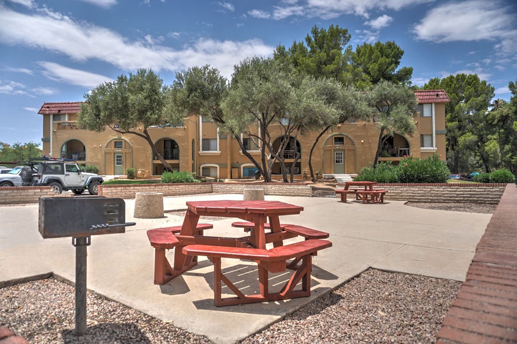 Community BBQ at The View At Catalina Apartments in Tucson, AZ