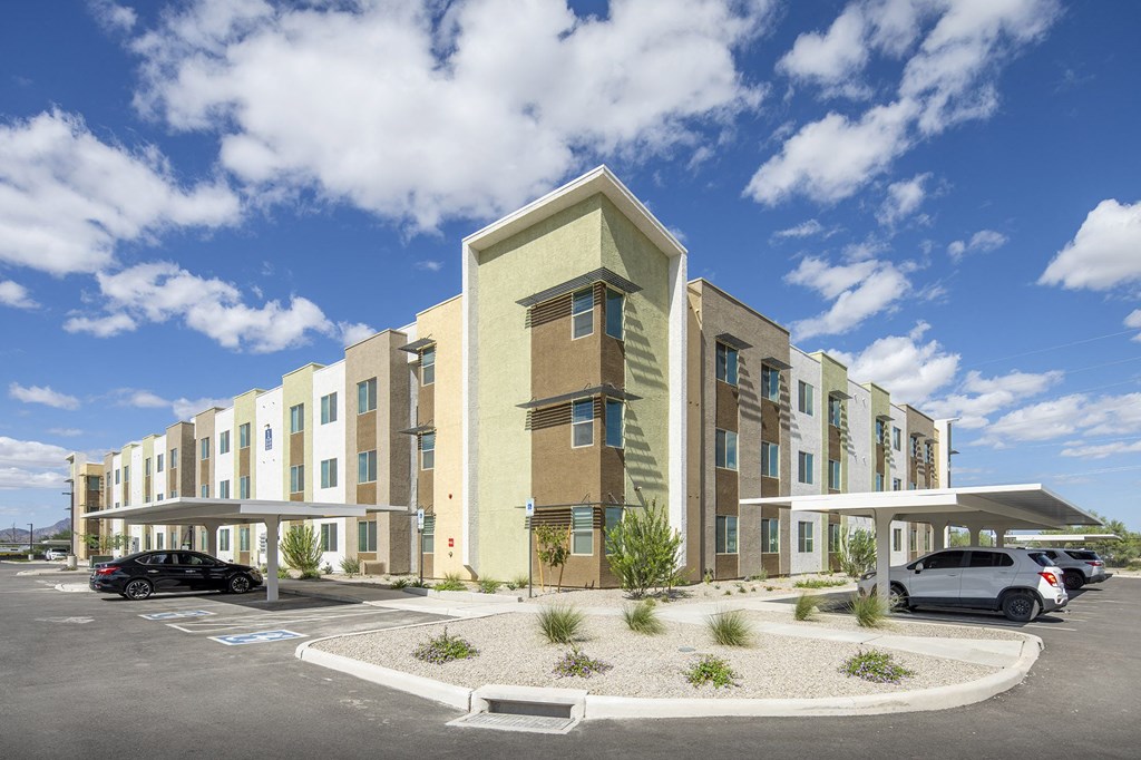 Community Exterior at Cabana Bridges Apartments in Tucson Arizona