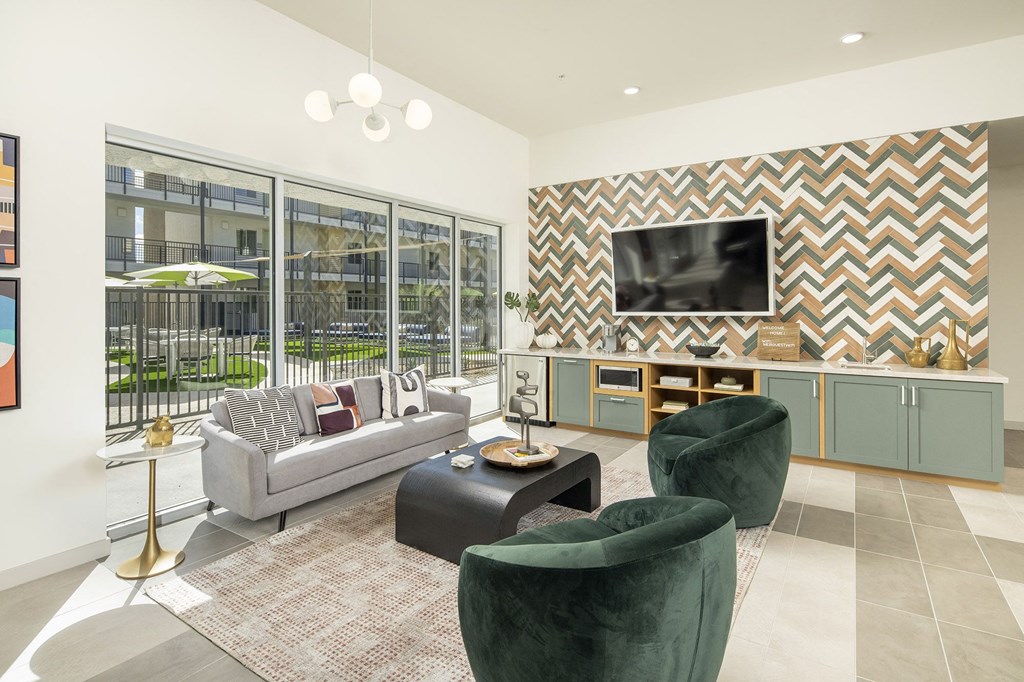 Community Lounge Area at Cabana Bridges Apartments in Tucson Arizona