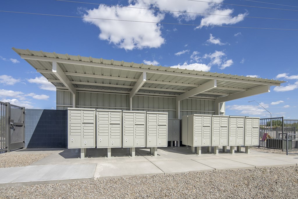 Community Mail Boxes at Cabana Bridges Apartments in Tucson Arizona