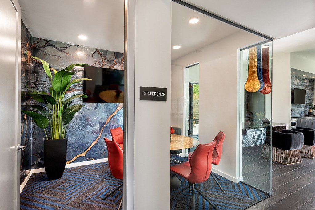 Conference Room at The Ashley Apartments in Chandler Arizona