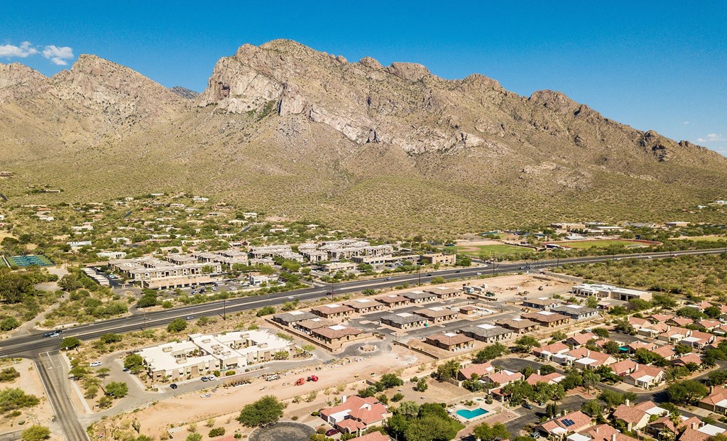 arial view of the city of phoenix