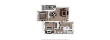 Cypress Point B1 948 sqft at The Club at Coldwater Springs in Avondale Arizona