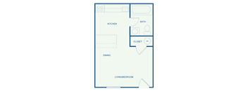 Studio Floor Plan