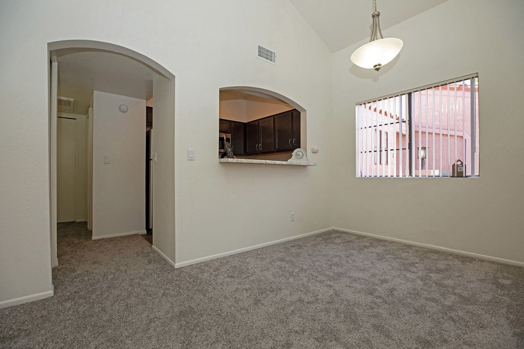 Dining Area and Breakfast Bar at Winterhaven Terrace Apartments in Tucson Arizona